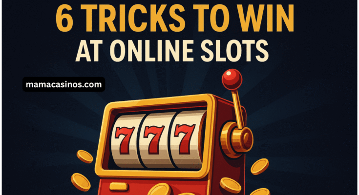 Player using simple tricks to win more on online slots