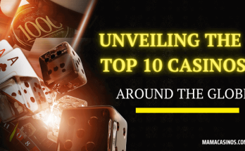 Top 10 luxury casinos worldwide, featuring iconic gaming destinations like Bellagio, Marina Bay Sands, and Casino de Monte-Carlo.