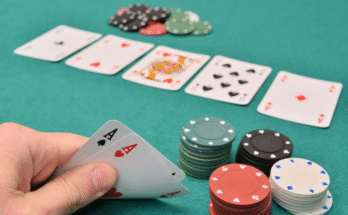 Online Hold'em Poker Table with Players and Cards in 2025 Casino Game