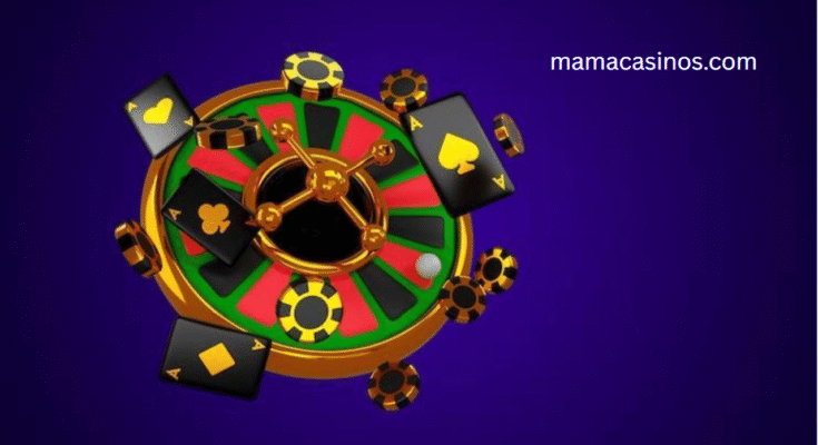 User tapping to play a casino game on a smartphone screen