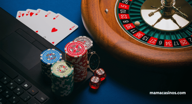 Online casinos with slots, poker, and live dealer games