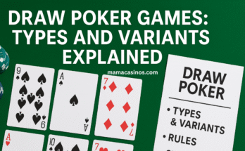 draw poker games types and variants explained