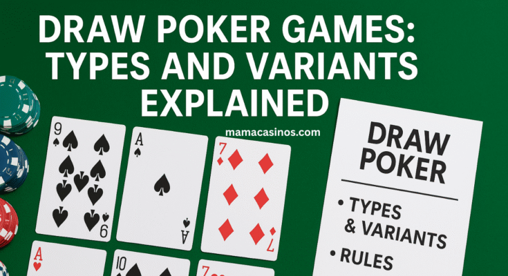 draw poker games types and variants explained