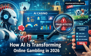AI transforming online gambling in 2026 with smart casinos, fraud detection, and responsible gaming technology