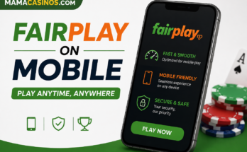Fairplay on mobile casino platform with smartphone and secure mobile gaming features