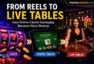 From Reels to Live Tables: How Online Casino Gameplay Became More Diverse