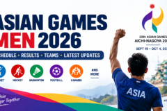 Asian Games Men 2026: Schedule, Results, Teams & Latest Updates