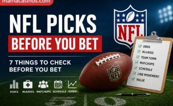 NFL picks before you bet – 7 key factors to check