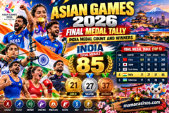 Asian Games 2026 Final Medal Tally: India Medal Count and Winners