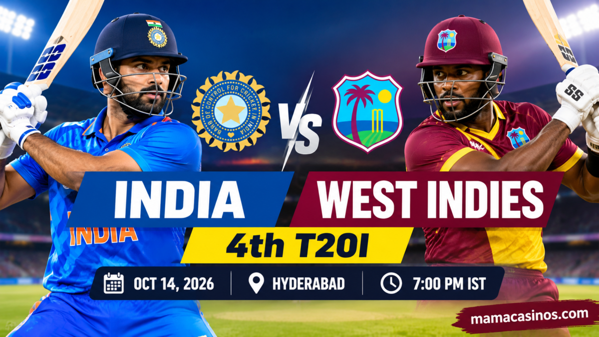 West Indies Cricket Match: India vs West Indies 4th T20I Preview, Schedule and Key Players